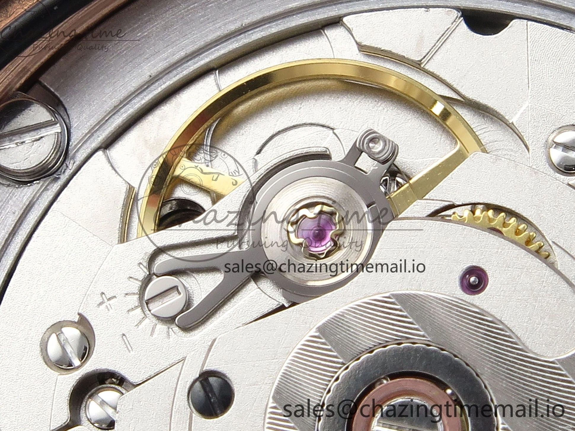 (Gain Best 40 RG A2836 Brown 228235 1:1 Weight) Noob Dial Edition Roman Bracelet President Date Day on 0326